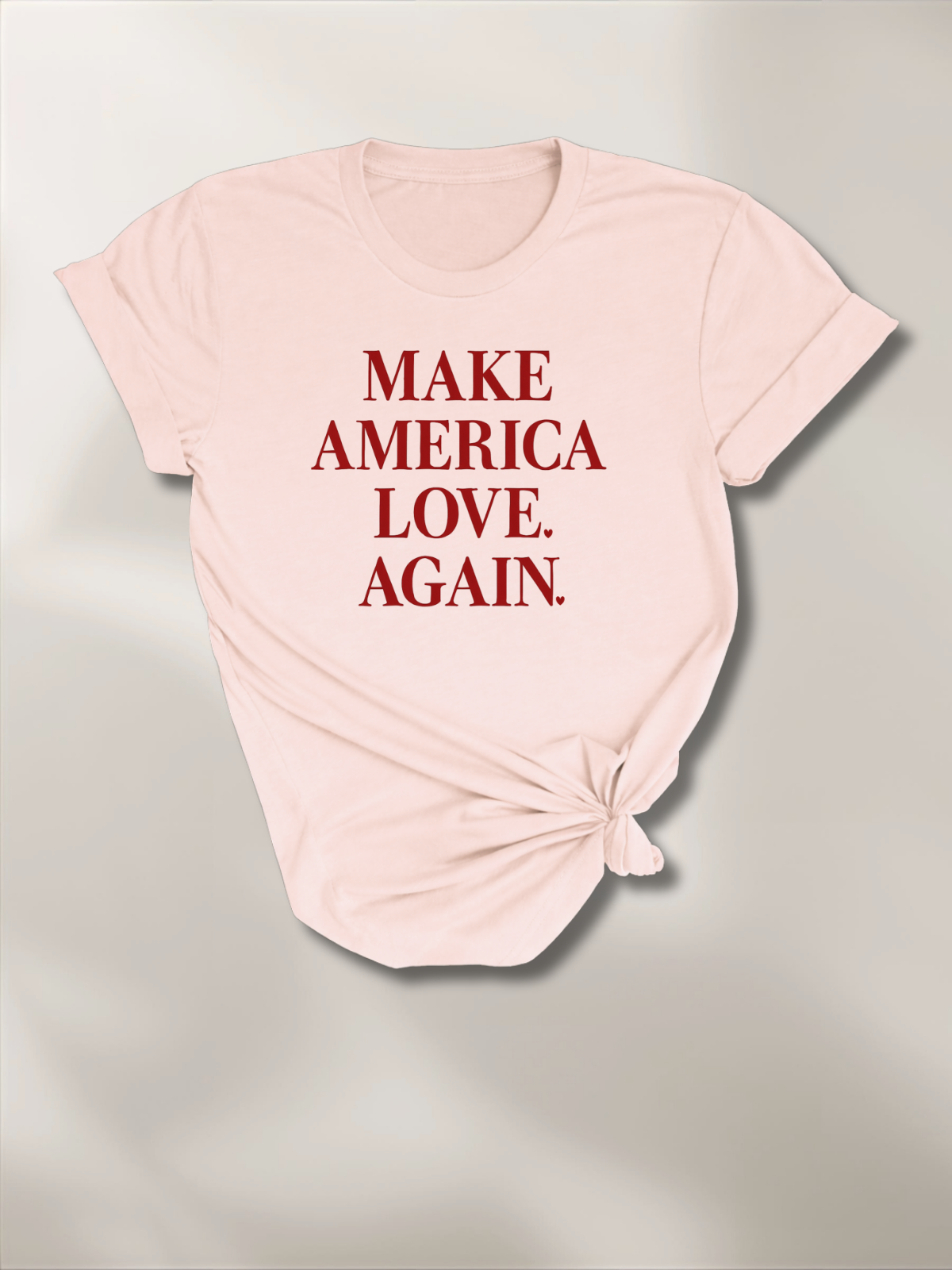 MAKE AMERICA LOVE AGAIN.™ Tee – Because love always wins. ❤️